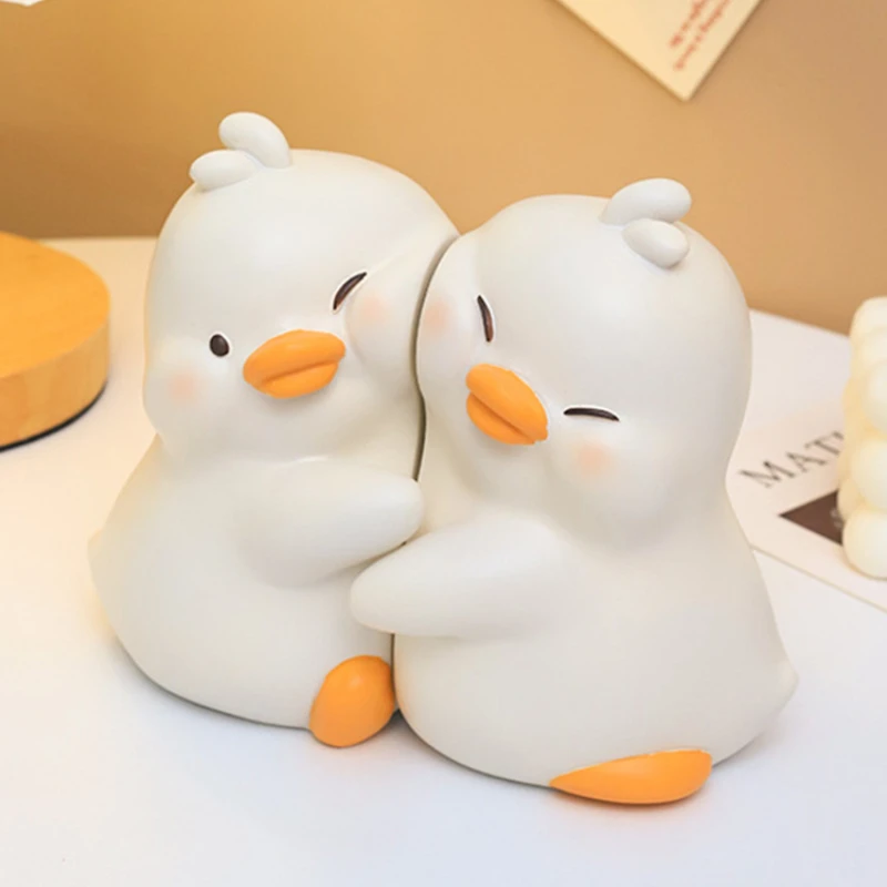 Hugging Duck Bookend