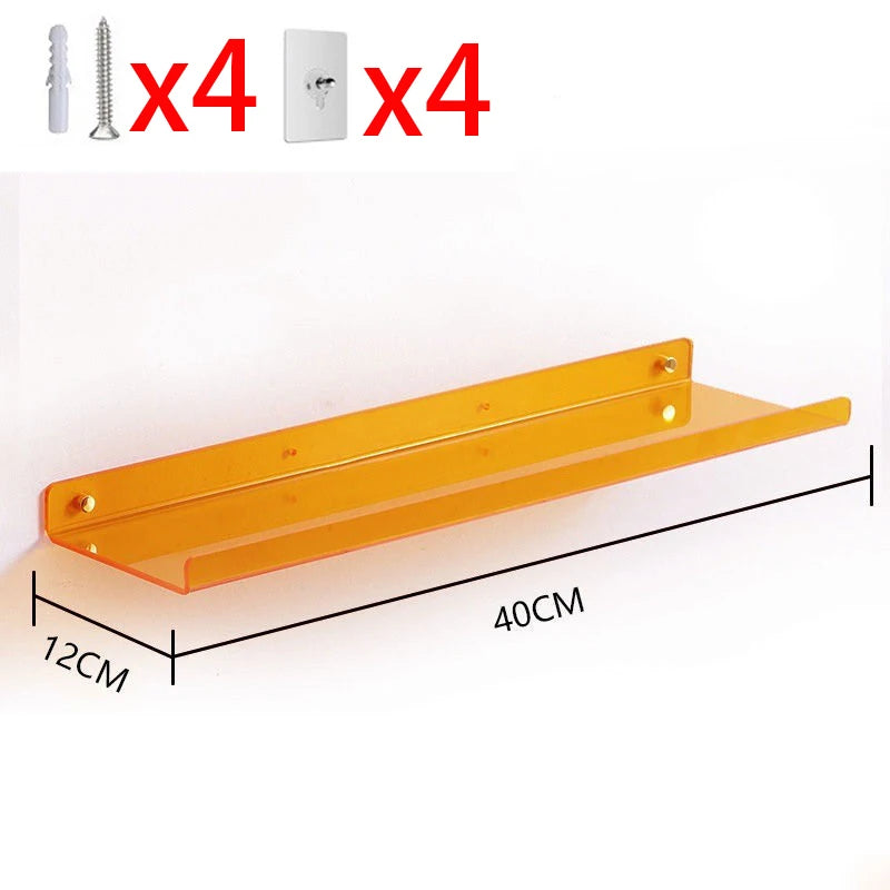 Acrylic Floating Bookshelf