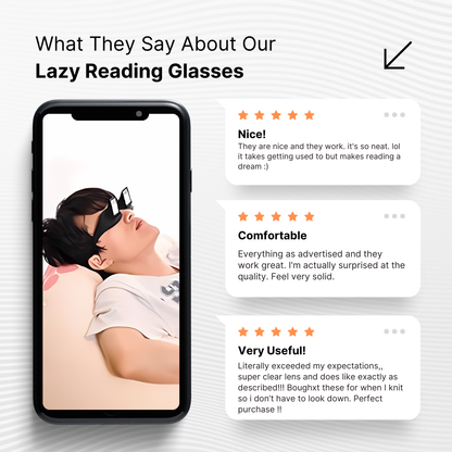 PageEase™ "Lazy" Reading Glasses