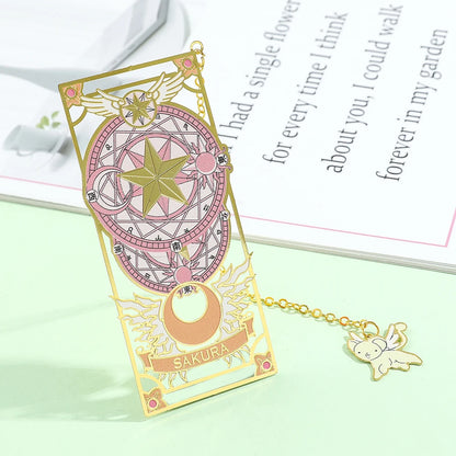 Golden Sakura Bookmark