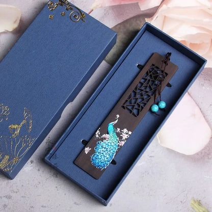 Chinese Style Wooden Bookmark