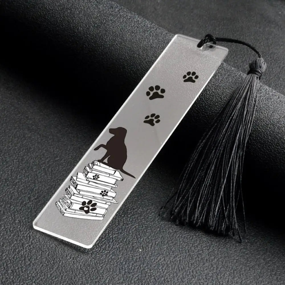 Pet Themed Bookmark w/ Tassel