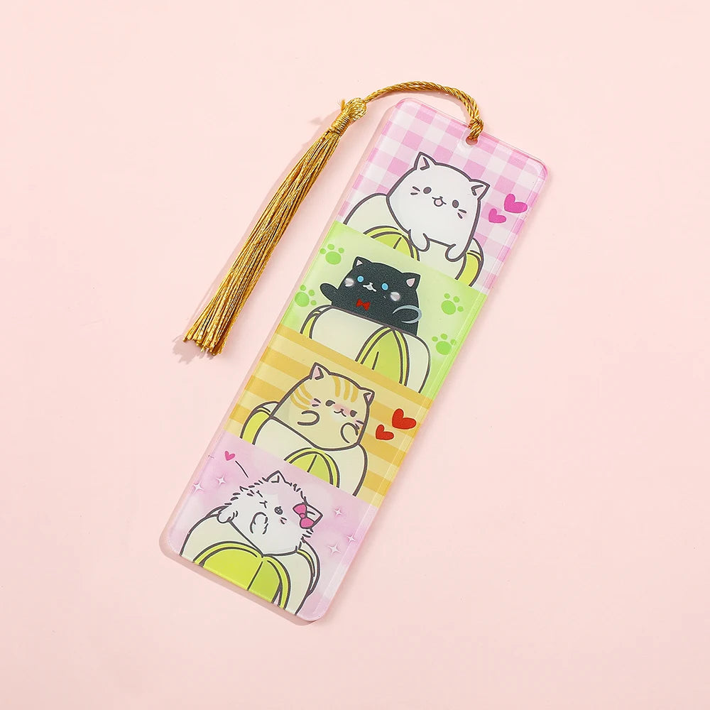 Pusheen Cat Themed Bookmark