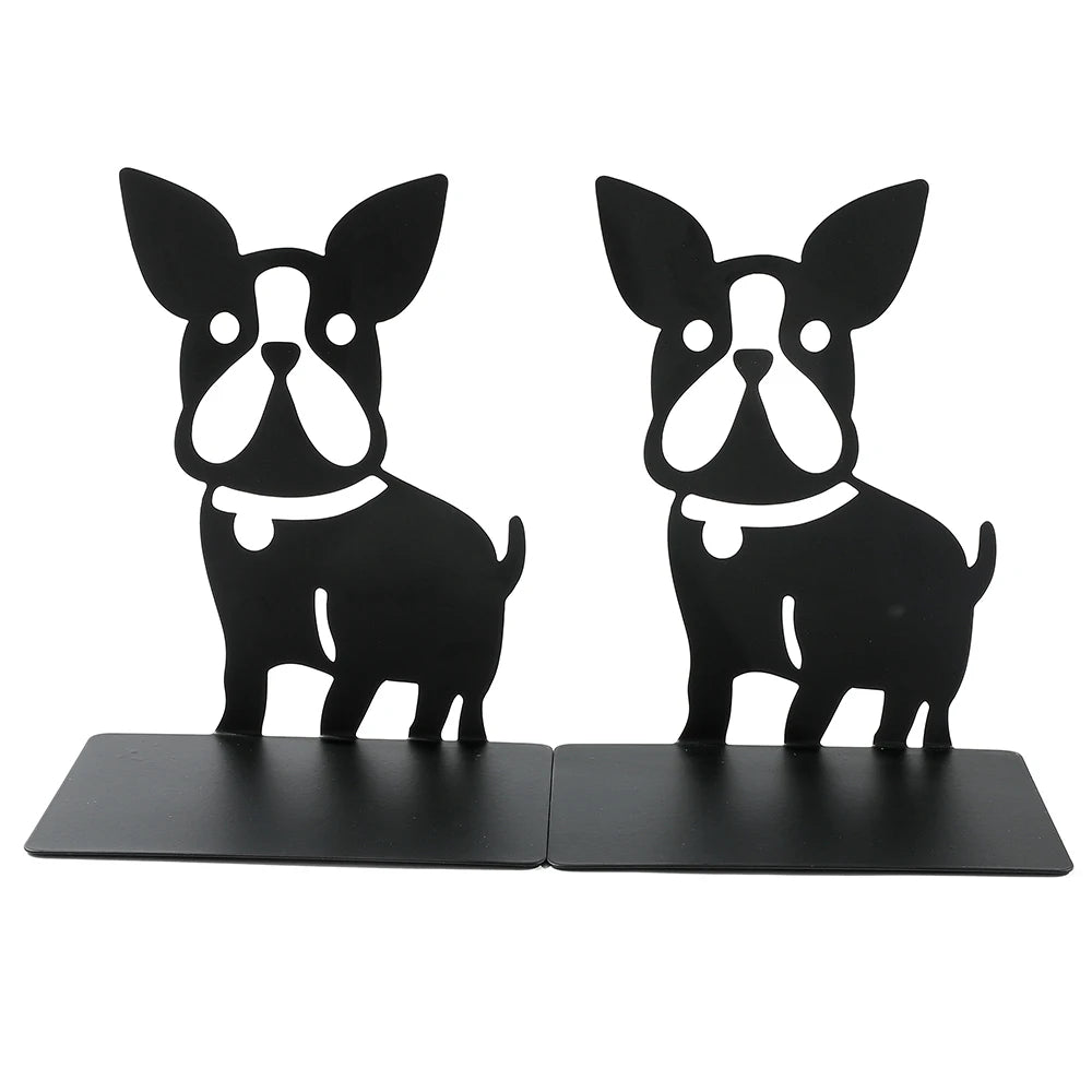 Black French Bulldog Bookend