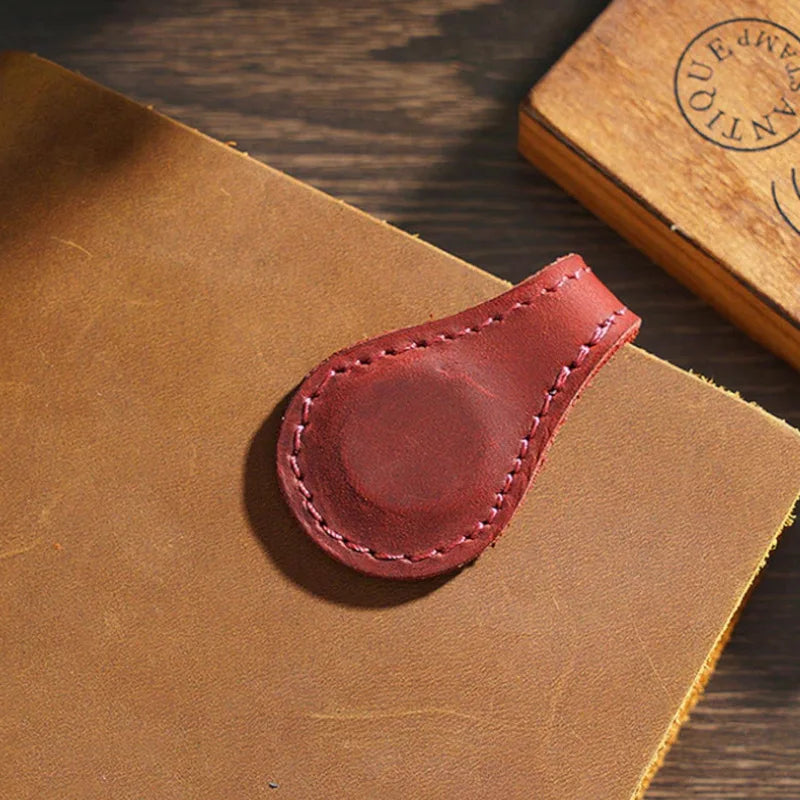 PageEase Magnetic Leather Bookmark