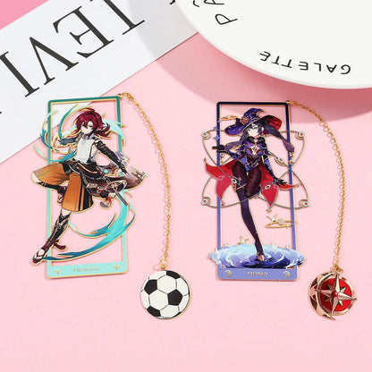 Genshin Impact Characters Bookmark