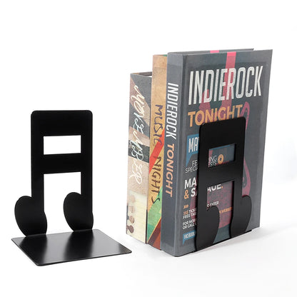 Black Music Note Bookend