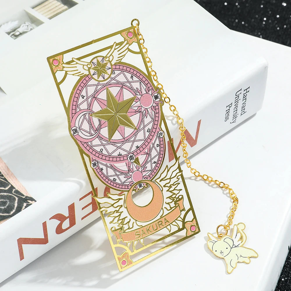 Golden Sakura Bookmark