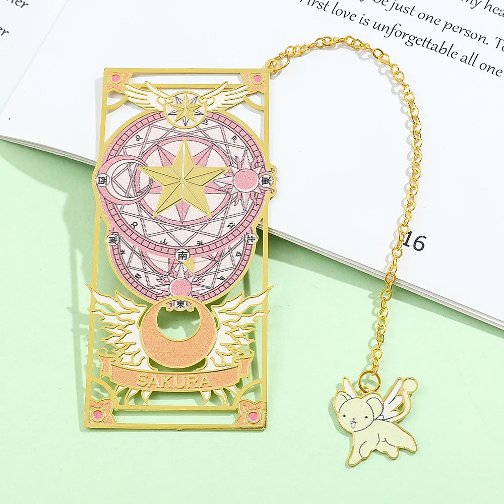 Golden Sakura Bookmark