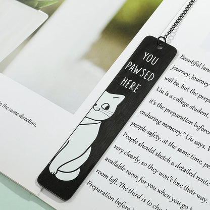 "You Pawsed Here" Punny Bookmark