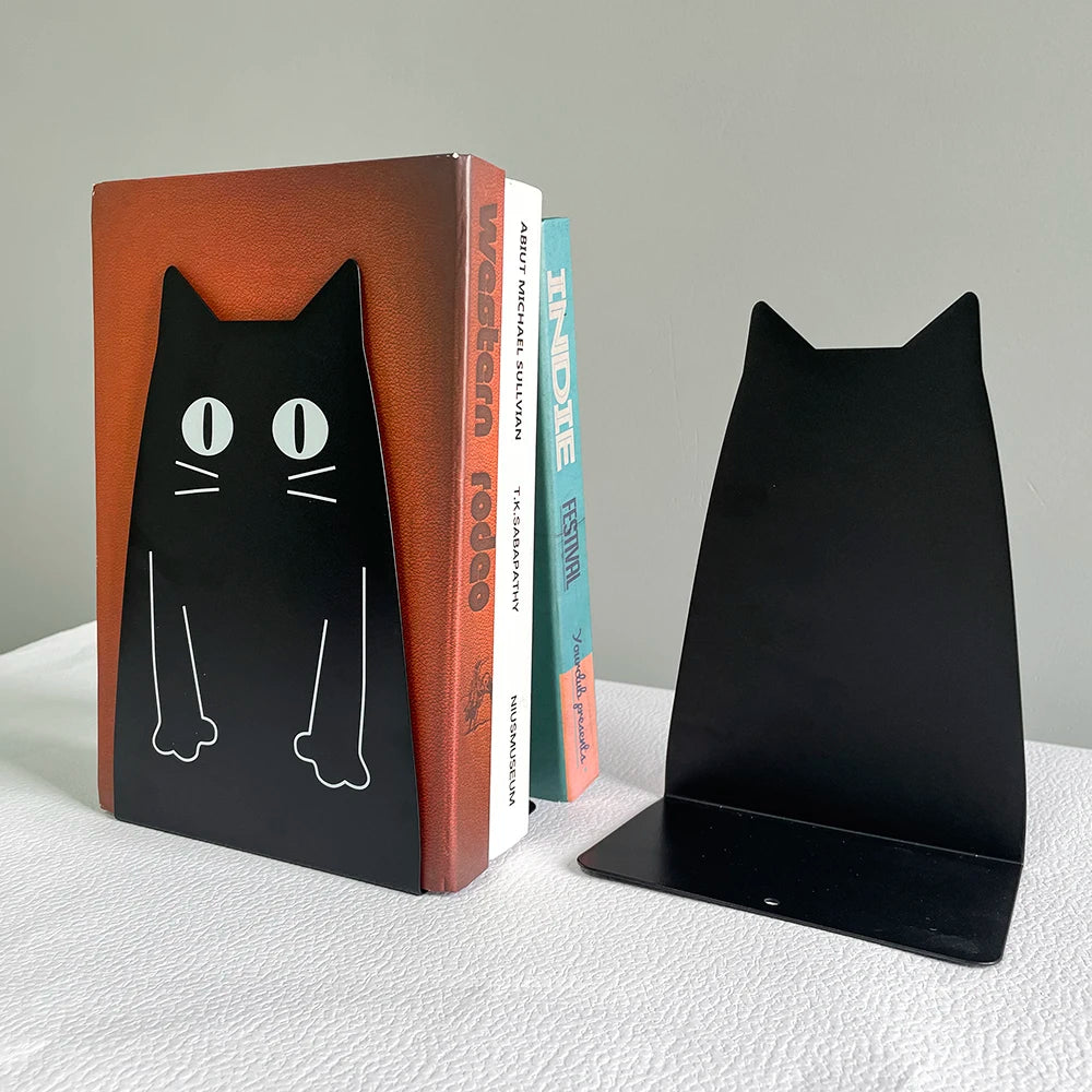 Black Cat Bookend