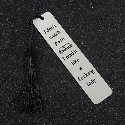 "I Don't Watch P*rn" Bookmark