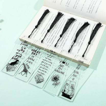 Funny Acrylic Bookmark Series