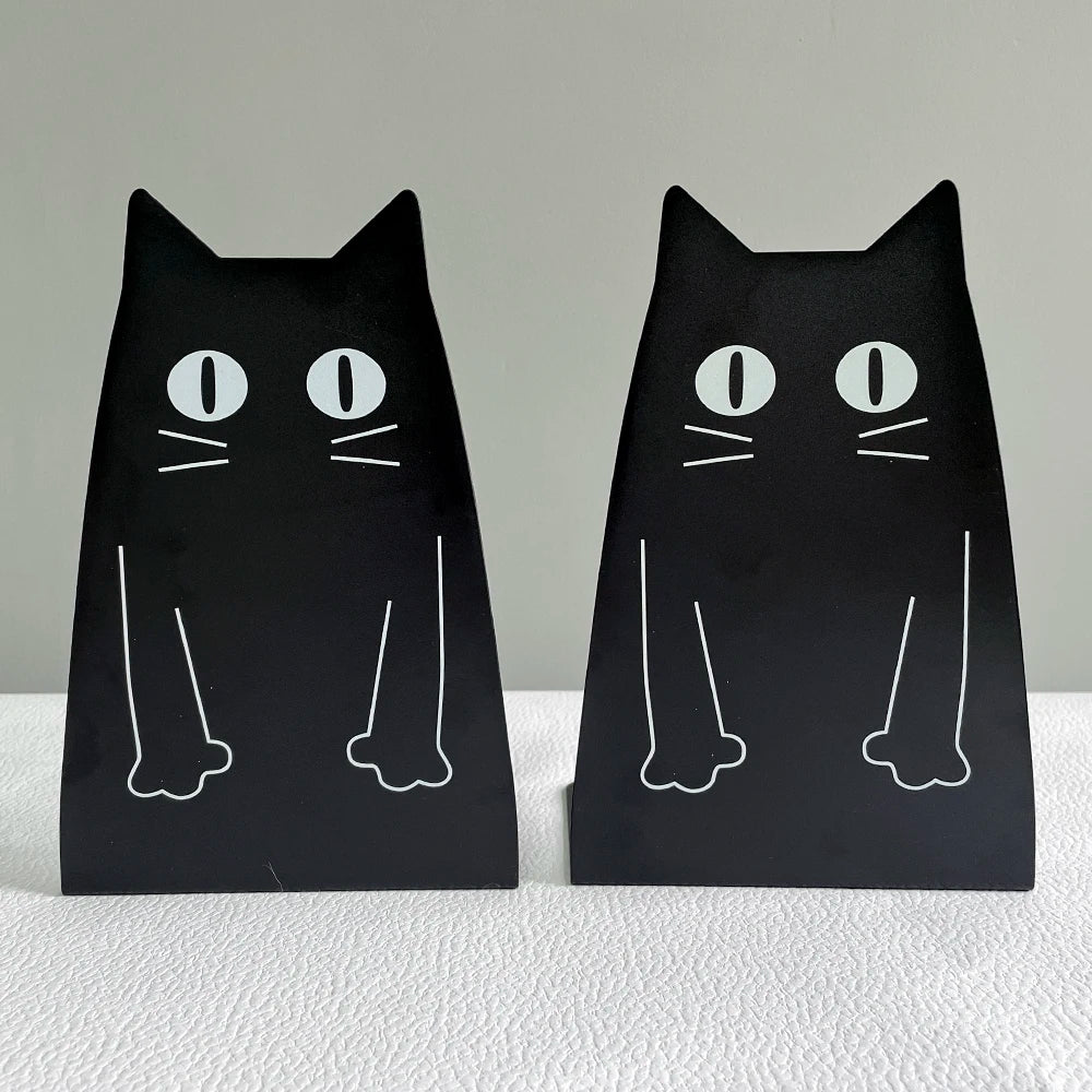 Black Cat Bookend