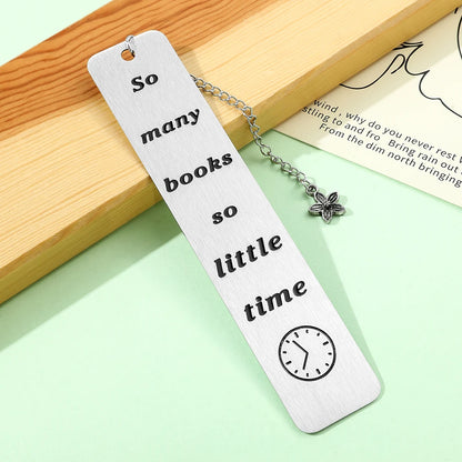 "So Many Books, So Little Time" Bookmark