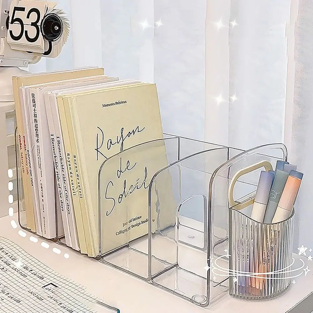 Clear Acrylic Bookend