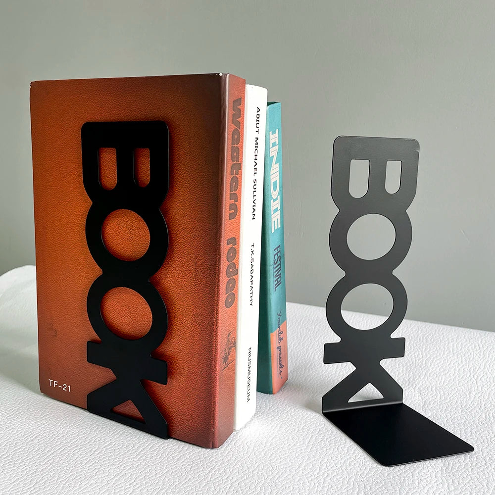 "Book" Word Bookend