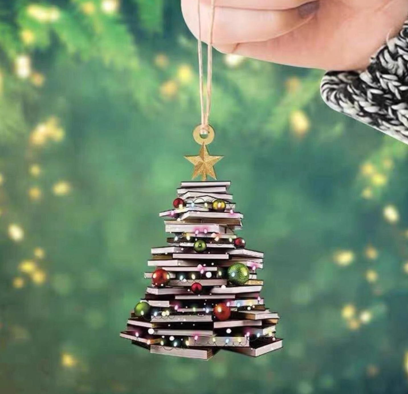 Christmas "Book" Tree Ornament