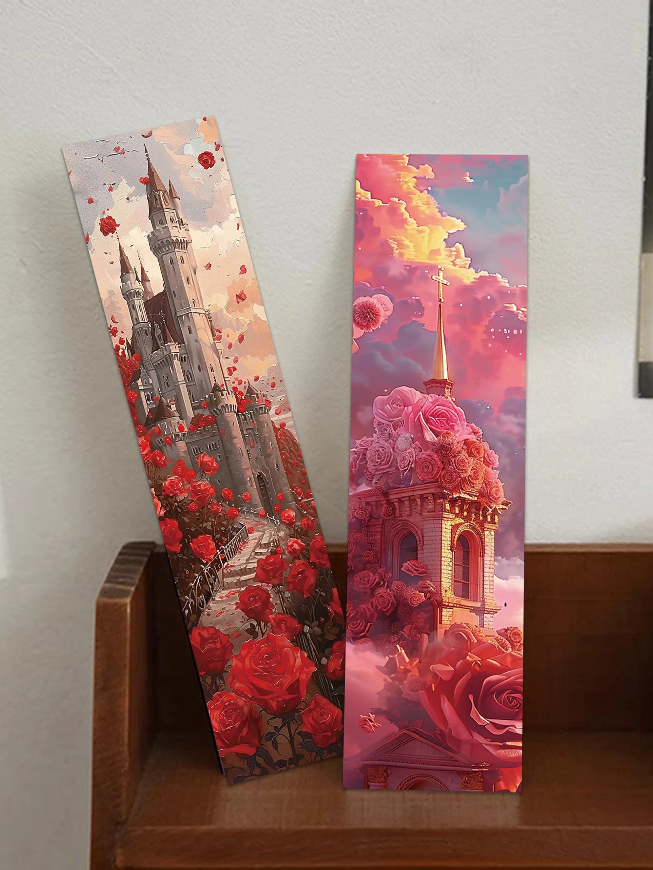 (30pcs) Medieval Architecture Bookmarks