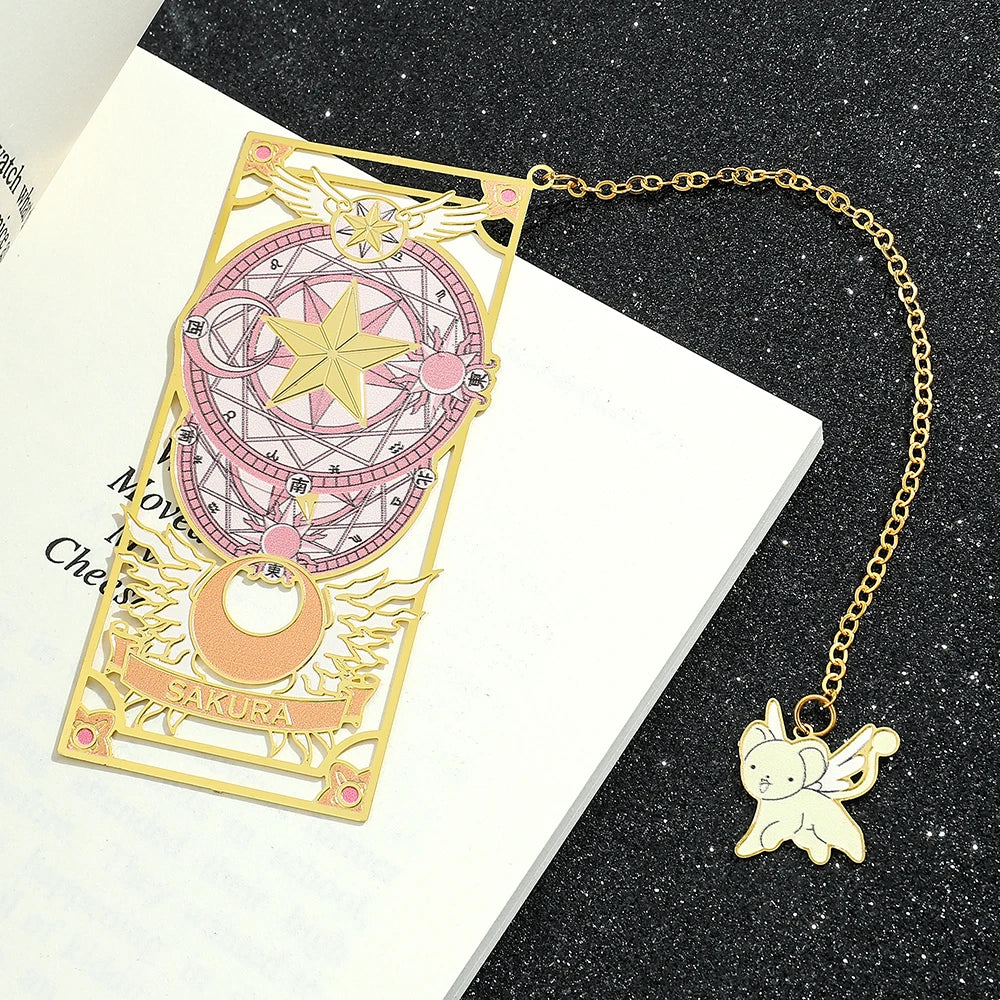 Golden Sakura Bookmark