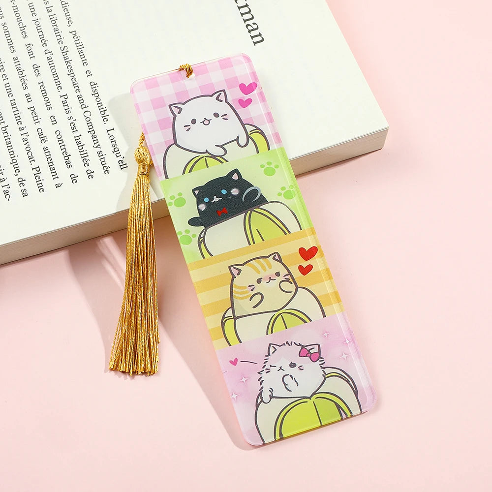 Pusheen Cat Themed Bookmark